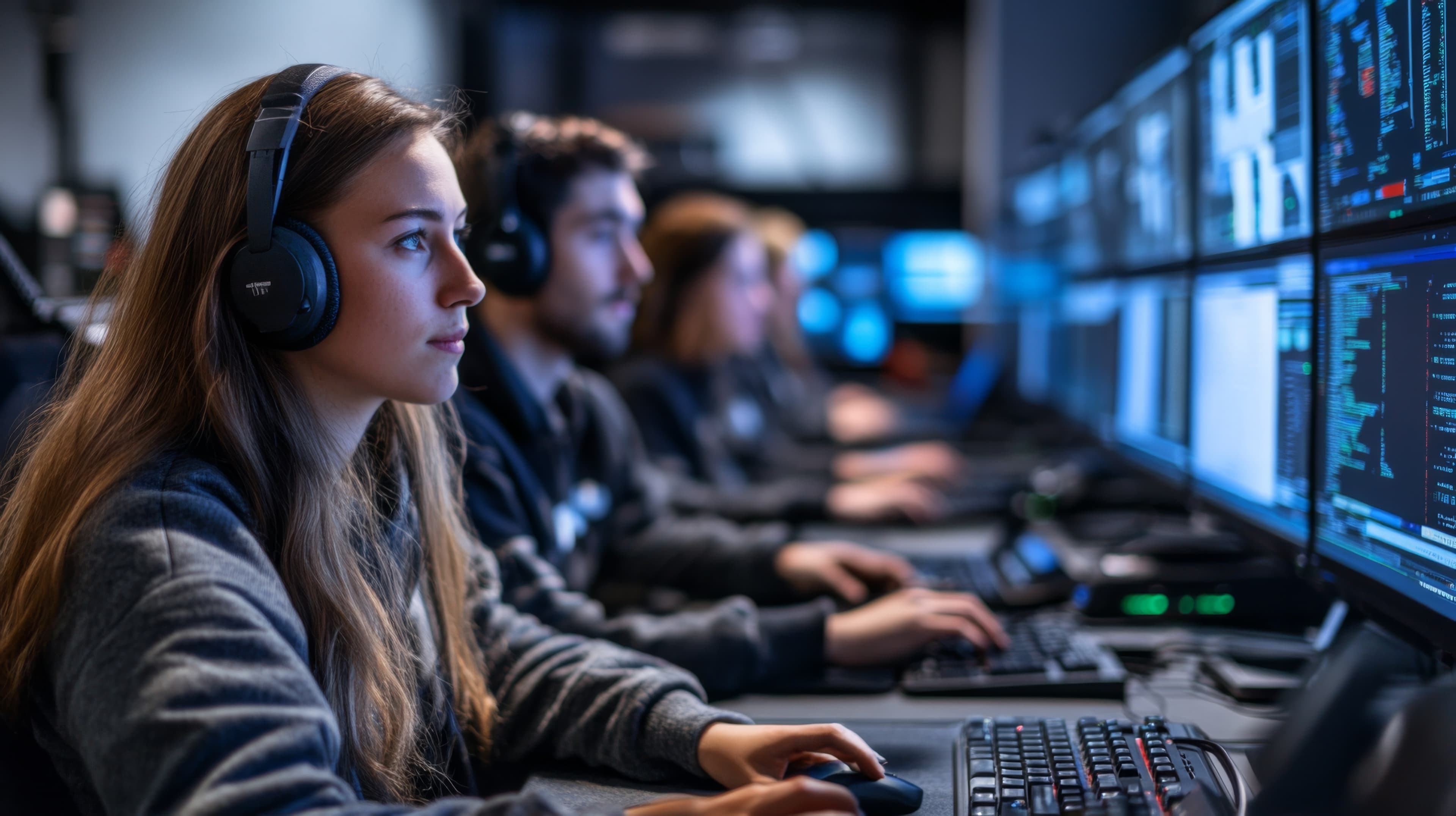 Operations center team